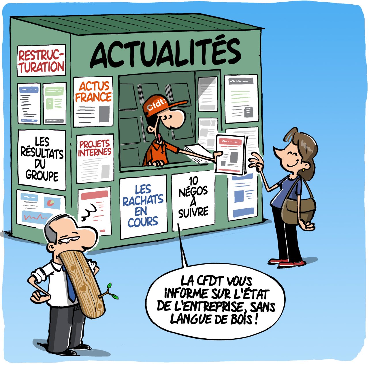 informations sur l'état de l'entreprise